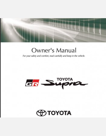 toyota supra 2021-2022 owners manual